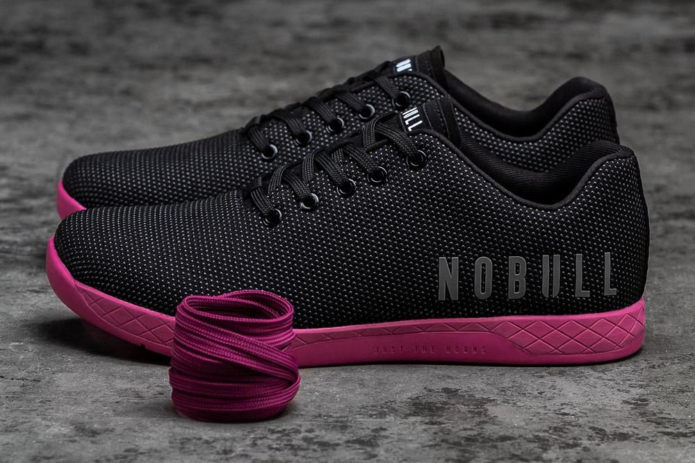 NOBULL Men's Berry Training Shoes - Black - Ireland (5430HWZFU)